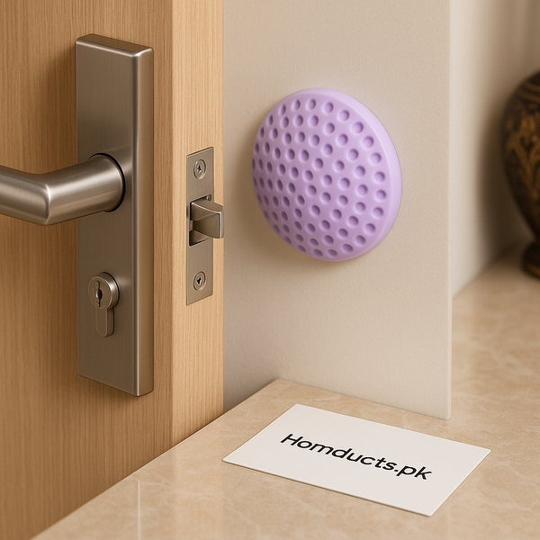 Premium Soft Silicone Door Stopper Pads (Pack of 10) – Wall Protector Anti-Collision Bumpers for Doors & Handles