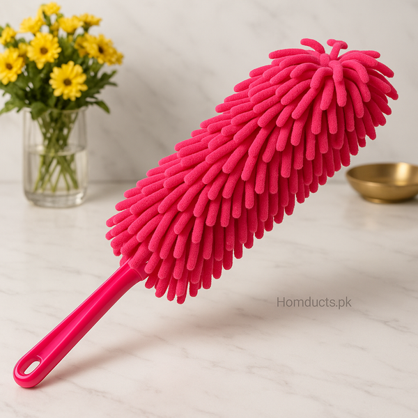 Luxury Microfiber Chenille Duster – High-Density Cleaning Mop for Dust, Furniture & Home Surfaces