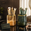Nordic Elegance Makeup Brush Holder | Stylish Desk Organizer