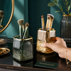 Nordic Elegance Makeup Brush Holder | Stylish Desk Organizer