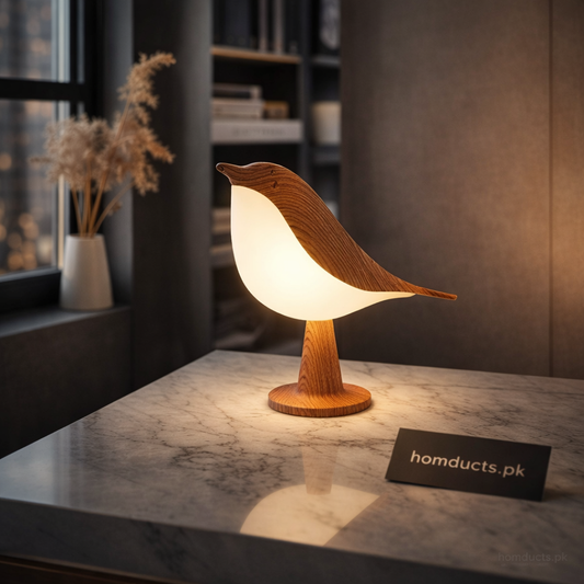 Rechargeable Sparrow Bird LED Touch Lamp – Decorative Bedside Night Light
