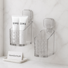 Luxury Crystal-Clear Wall Mounted Bathroom Organizer – Strong Adhesive Shower Storage Rack