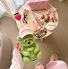 Viral Bearista Cup with Strawberry Straw & Cap Lid – Cute Bear-Shaped Tumbler
