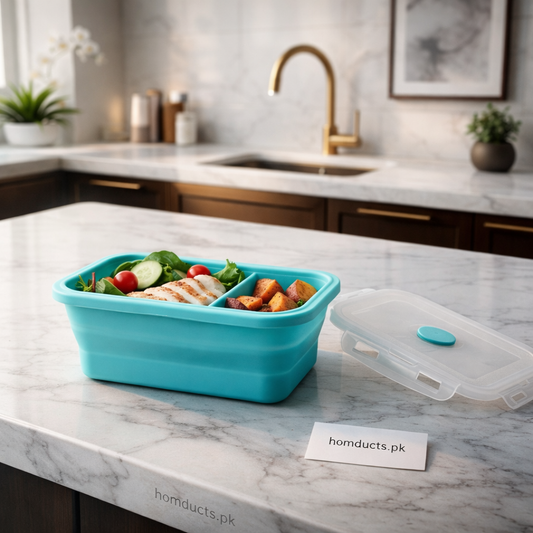 Premium Leakproof Divided Lunch Box – Portable Food Storage Container