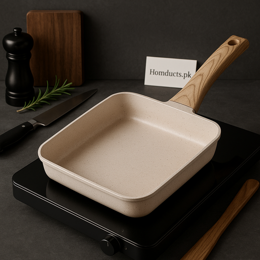Non-Stick Rectangular Tamagoyaki Pan – Premium Japanese Omelette Frying Pan