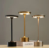 Premium LED Touch Table Lamp – Modern Rechargeable Metal Desk & Bedside Lamp