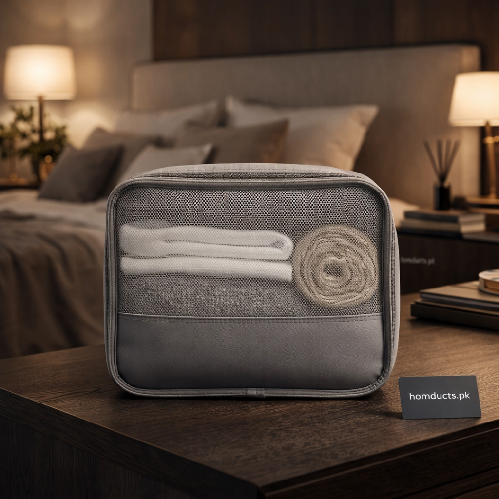 Premium Travel Packing Organizer Cube – Portable Clothes Storage Bag for Suitcase & Luggage