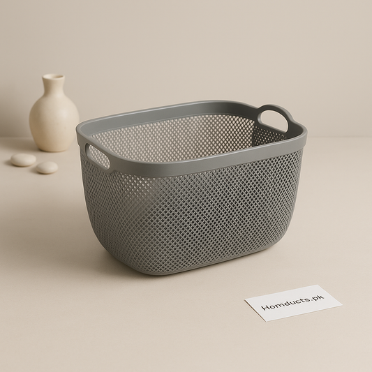 Ziba 28L Premium Mesh Storage Basket – Multi-Purpose Large Organizer for Home & Laundry