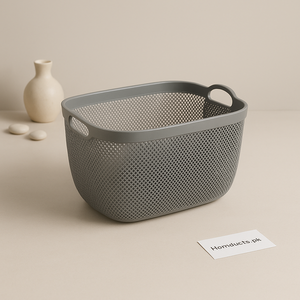 Ziba 28L Premium Mesh Storage Basket – Multi-Purpose Large Organizer for Home & Laundry