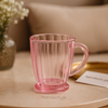 ZIBA Premium Crystal-Style Pink Mug – Elegant Daily Use Cup