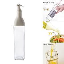 Premium Glass Oil Dispenser Bottle with Easy-Pour Pump for Kitchen