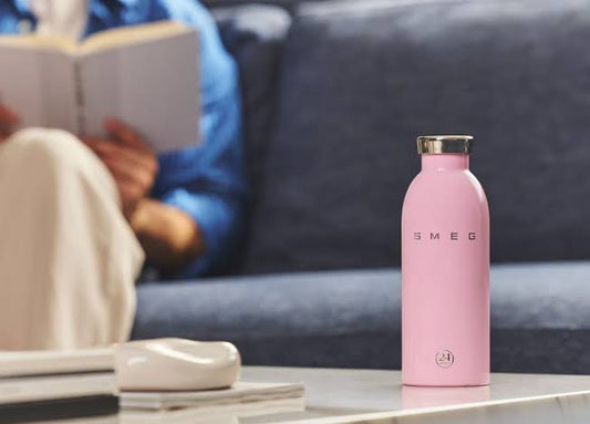 SMEG Style Premium Stainless Steel Insulated Water Bottle – Luxury Vacuum Drink Flask