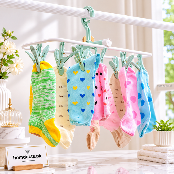 Creative Cloth Drying Rack
