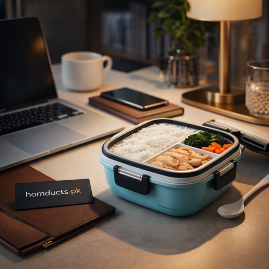 Premium Leakproof Bento Lunch Box with Compartments – Portable Food Storage Meal Container