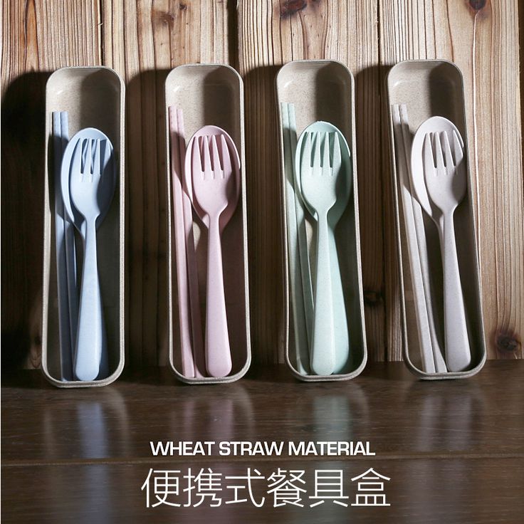 Eco-Friendly Travel Utensil Set with Storage Box – Lightweight Cutlery Kit