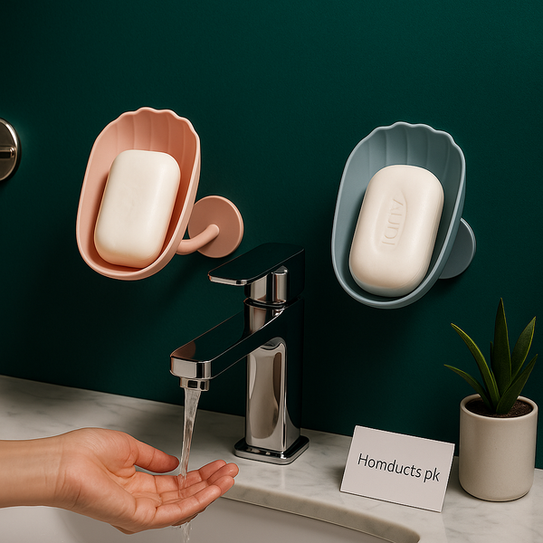 Premium Wall-Mounted Drainage Soap Holder – 1 PC