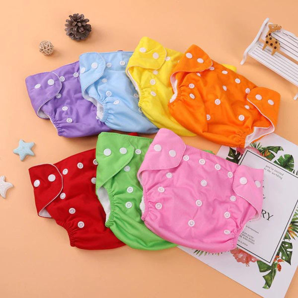 Reusable Baby Cloth Diaper with Adjustable Snap Buttons – Washable & Eco-Friendly Nappy