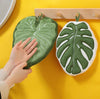 Tropical Leaf Shaped Soft Absorbent Towel – 1 Pc