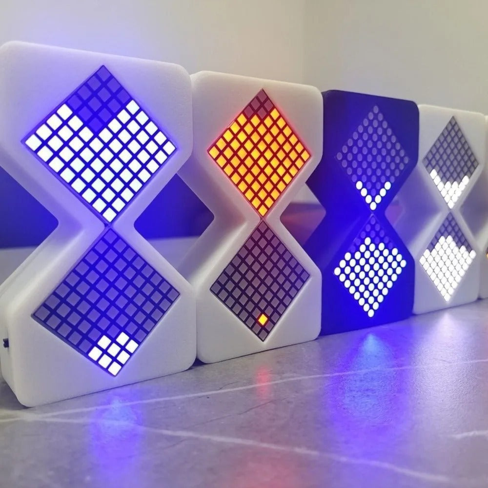 Gravity-Sensing LED Digital Hourglass Timer