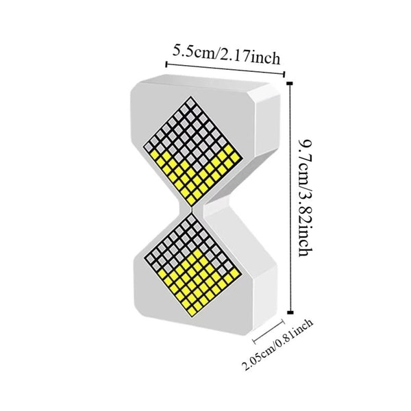 Gravity-Sensing LED Digital Hourglass Timer