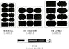 Chalkboard Labels – Reusable Kitchen Storage Sticker Set