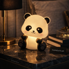 Cute Panda LED Night Light – Soft Silicone Kids Bedside Lamp