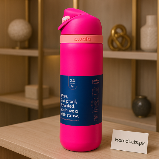 Owala FreeSip 32oz Stainless Steel Water Bottle – Leak-Proof, Double Wall Insulated, BPA-Free Hydration Bottle