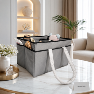 Homducts® Premium Baby Diaper Caddy Organizer Bag – Portable Nursery Storage Tote for Diapers, Bottles & Baby Essentials