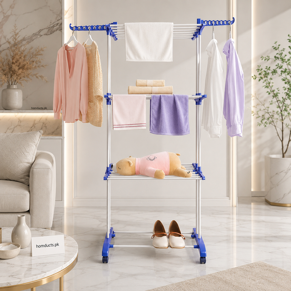 Floor Standing Cloth Drying Rack (Premium Quality)