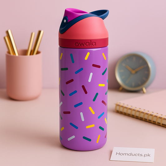 Owala 32oz FreeSip Water Bottle – Leak-Proof, Double Wall Insulated, Premium Reusable Flask for Hot & Cold Drinks