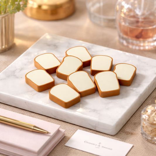 Premium Toast Bread Eraser Set – Cute Mini Bread Shape Rubber Erasers for Kids & Students