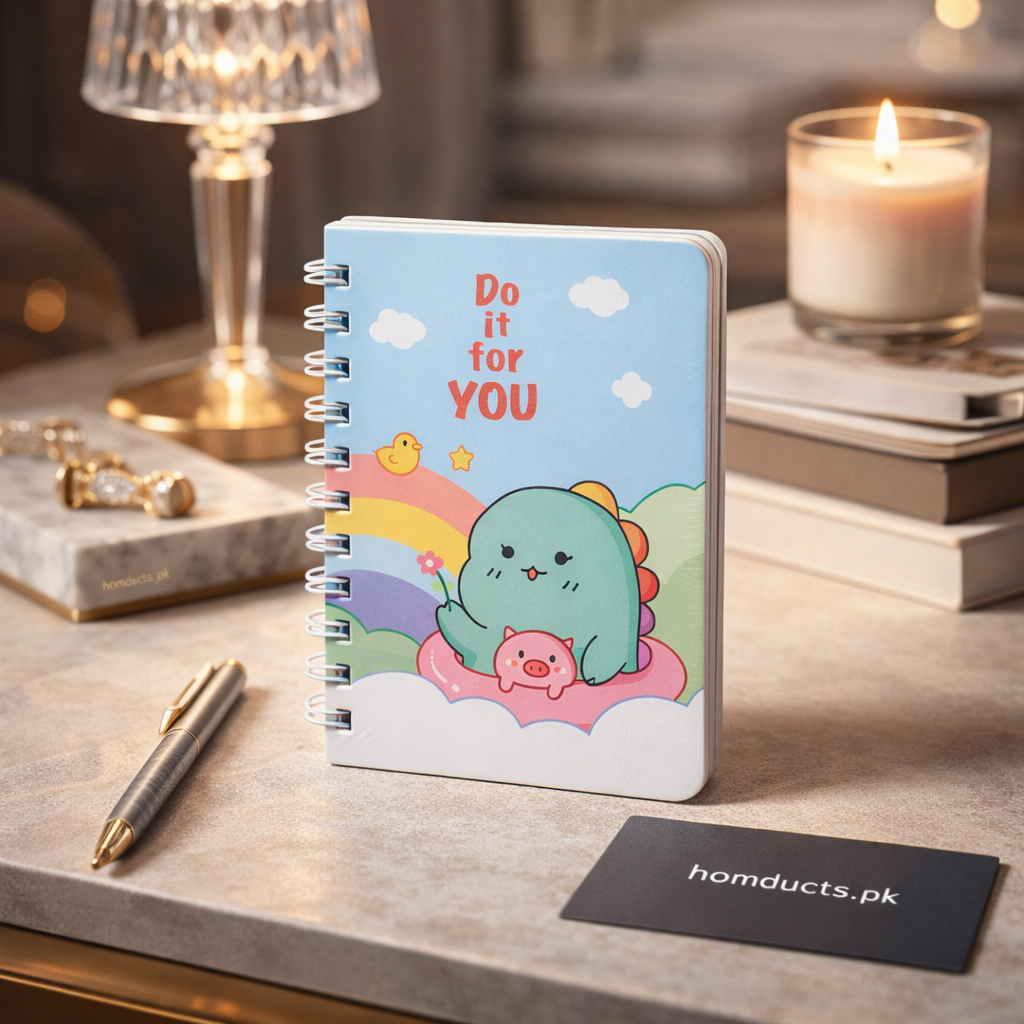 Premium Mini Spiral Notebook – Cute Pocket Diary for Daily Notes & Journaling