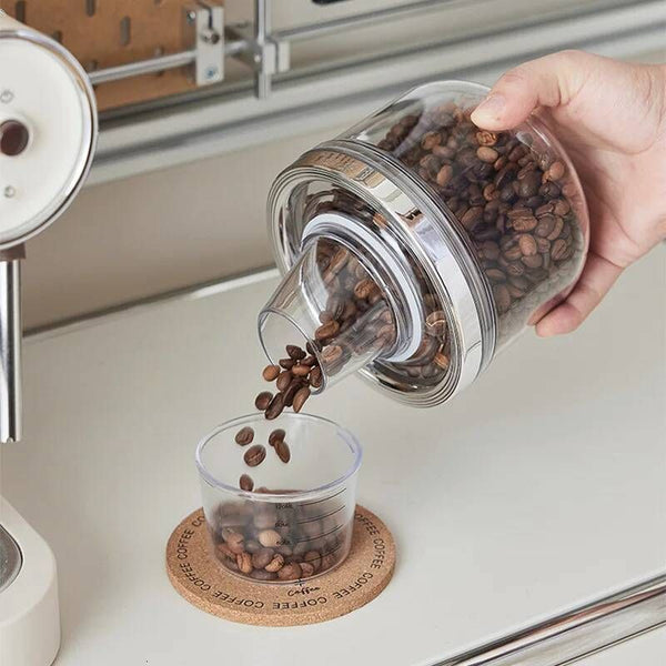 Luxury Airtight Kitchen Storage Jar – Multi-Purpose Transparent Food Container (Available in 4 Sizes)