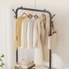 Luxury 3-Tier Storage Rack with Hanging Coat Stand & Shoe Organizer