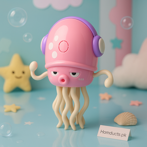 Cute Jelly Buddy Dancing Squid Toy – Musical Light-Up Bath & Play Companion for Kids