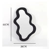 Luxury Irregular Wavy Wall Mirror – Modern Aesthetic Décor