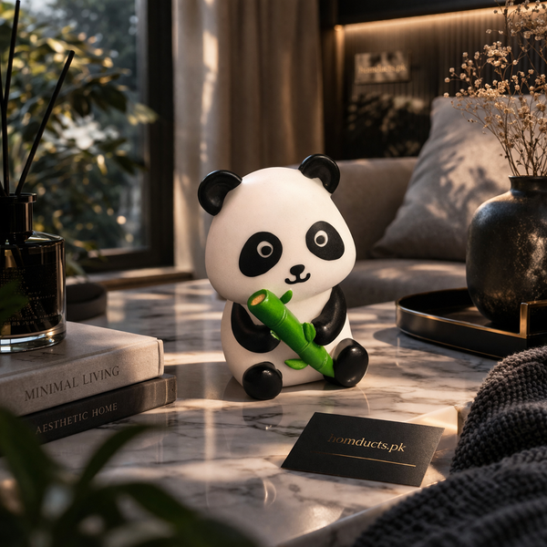 Cute Panda LED Night Lamp – Soft Glow Decorative Table Light (Hard Body, Single Light Mode)