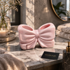 Elegant Bow Multi-Purpose Organizer – Toothbrush & Makeup Brush Holder Stand