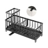 Luxury Sink Organizer Rack with Drain Tray – Multi-Functional Kitchen Storage Holder