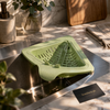 Premium Corner Sink Strainer Basket – Multi-Purpose Kitchen Drain Organizer