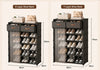 Luxury Modular Shoe Storage Cabinet with Drawers & Dustproof Cover – Multi-Tier Shoe Organizer Rack
