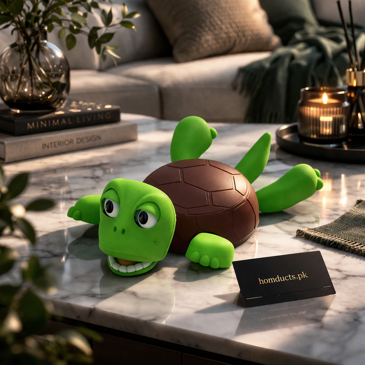Funny Turtle Mug Holder – Cute Anti-Spill Fun Cup Stand