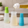 Premium Silicone Oil Dispenser with Basting Brush — Leak-Proof, Heat-Resistant Kitchen Bottle for Cooking & BBQ