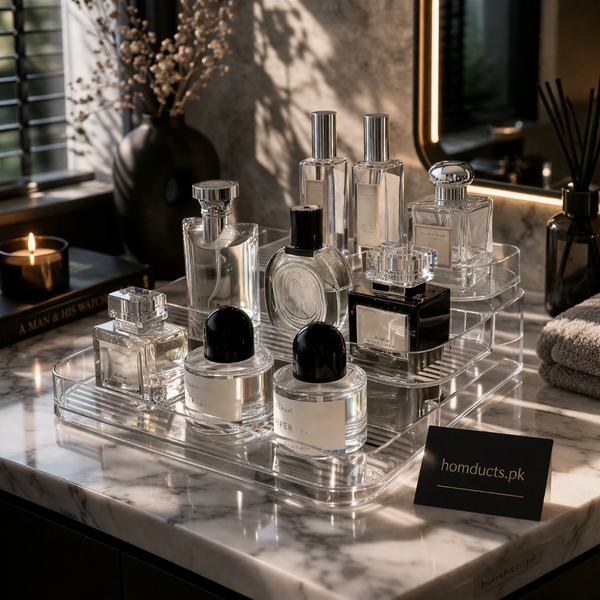 Desktop Perfume And Cosmetic Organizer (Imported High Quality)
