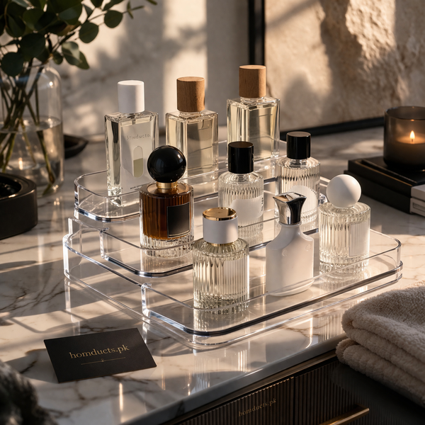 Desktop Perfume And Cosmetic Organizer (Imported High Quality)