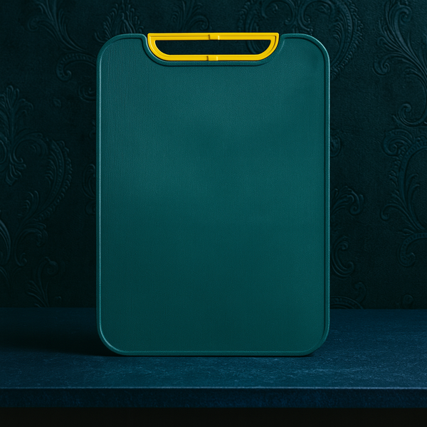 Luxury Anti-Slip Kitchen Cutting Board with Juice Groove & Handle – Premium Food Prep Board