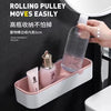 Luxury No-Drill Waterproof Bathroom Shelf & Tissue Holder – Wall-Mounted Multi-Purpose Organizer