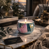 Luxury Floral Scented Candle Bowl – Elegant Decorative Aromatherapy Candle (1 Piece)