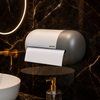 ECOCO Luxury Wall-Mounted Tissue & Kitchen Roll Holder | Modern Waterproof Paper Dispenser