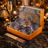 Luxury Hand-Painted Ceramic Bowl Set with Chopsticks – Premium Gift Box (2 / 4 / 6 Pieces)